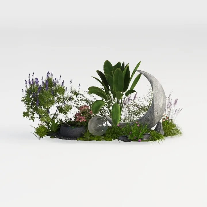 perennial border-Cozy Garden