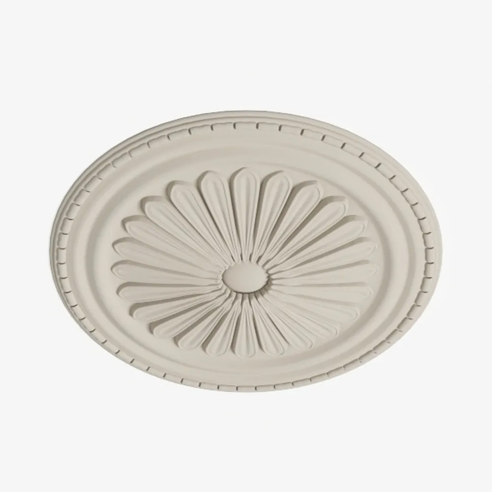 HIG Set of 2 Decorative Round Pleated Throw