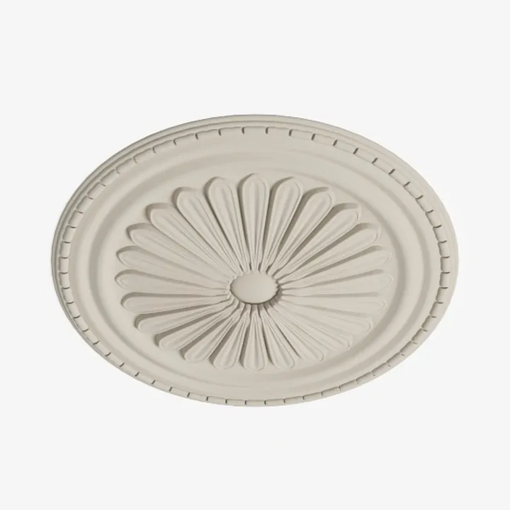 HIG Set of 2 Decorative Round Pleated Throw