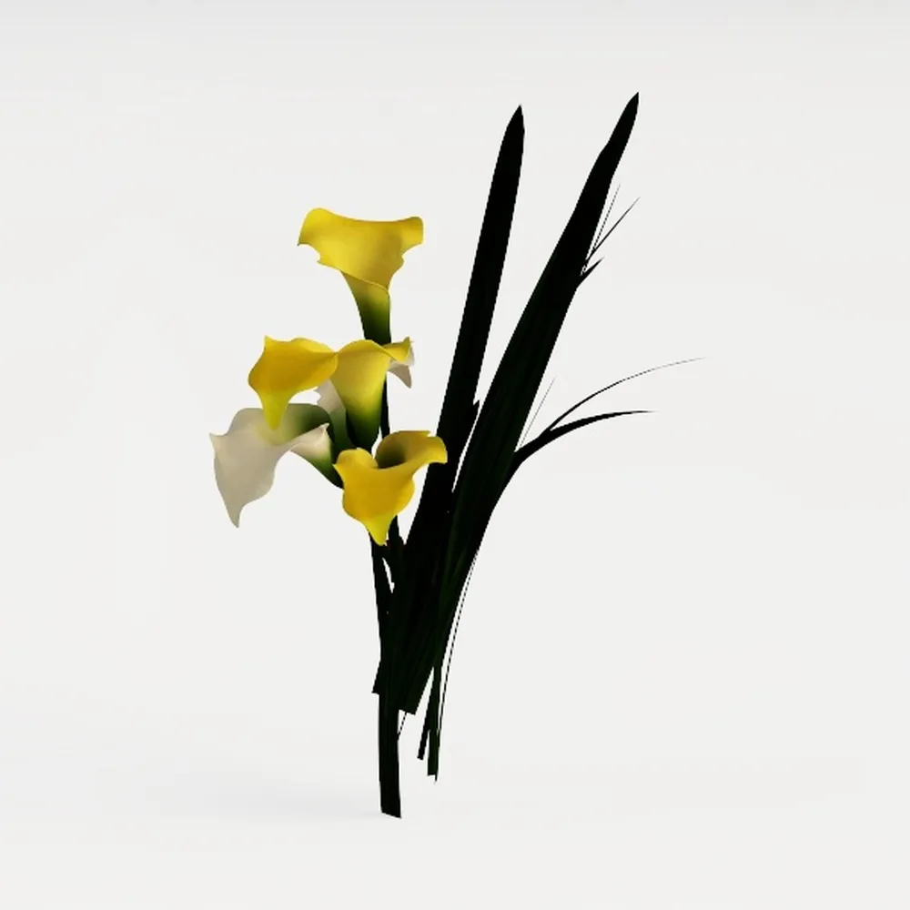 Outdoor Plants Red Bush - Simulated Green Outdoor 