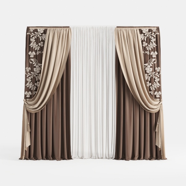curtain-Baroque Splendor