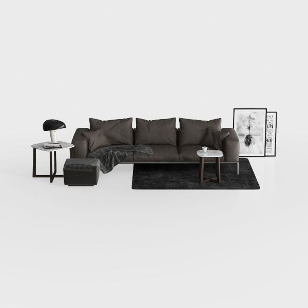 108.3" Sectional Foam Couch,L Shape Sofa with Chai