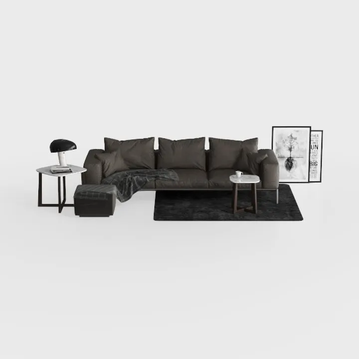 108.3" Sectional Foam Couch,L Shape Sofa with Chai