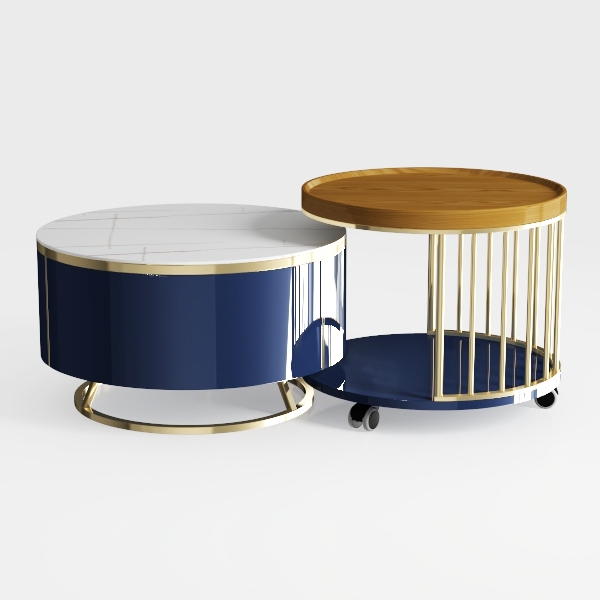 coffee table_BROWN_Round_193