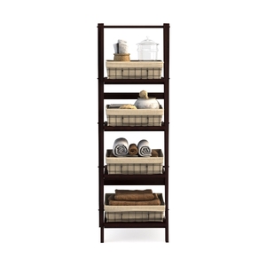 Himimi Bookshelf, Industrial Wood Bookshelves and