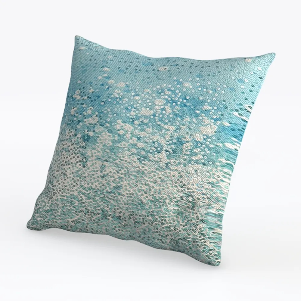 Boho Sage Green Throw Pillow Covers 18x18 Inch Set