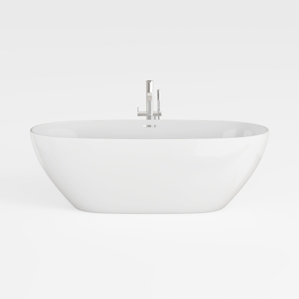FerdY Tahiti 67&quot; Freestanding Bathtub Elegant
