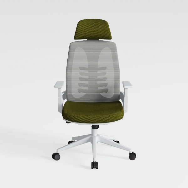 Lunarable Asian Leaves Office Chair Slipcover