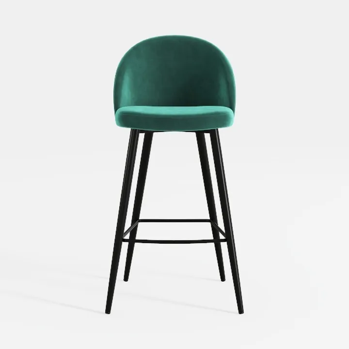 Counter Height Bar Stools Set of 3, Modern Mid
