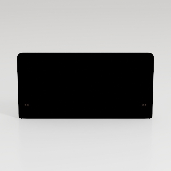 1000 TC Black Standard Pillowcases Set of 2 100%