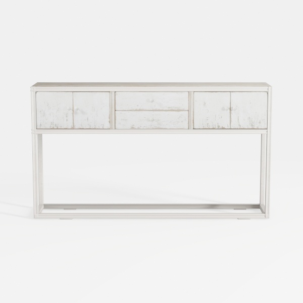 Farmhouse Wine Rack Buffet Sideboard, Console