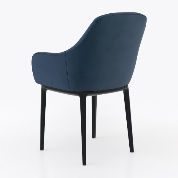 Kitchen Dining Chair, PU Leather Reception Chair