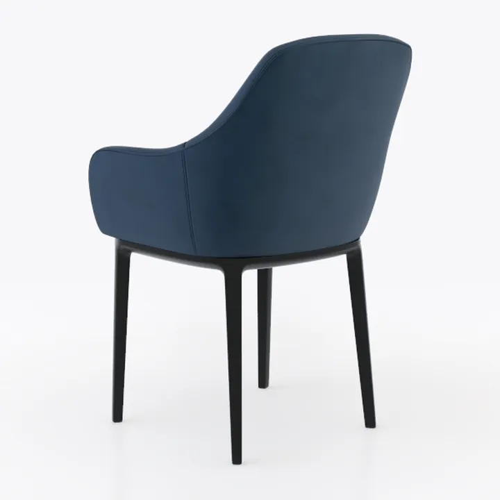 Kitchen Dining Chair, PU Leather Reception Chair