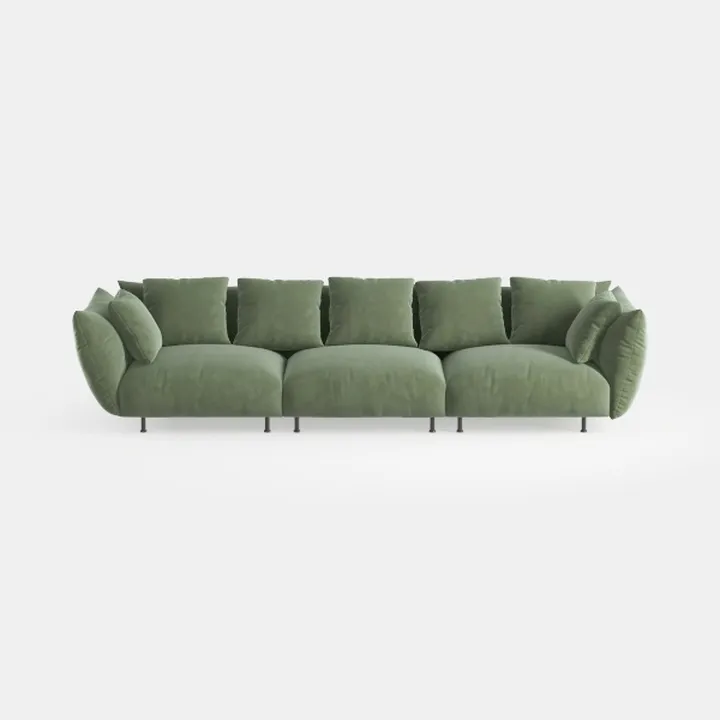 LIKIMIO 120" Modern L-Shaped Modular Sectional