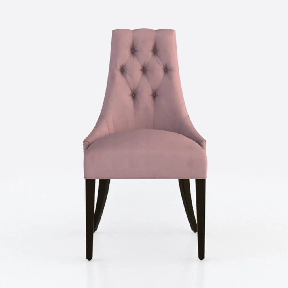 PU Leather Dining Chairs Set of 2 Mid Century