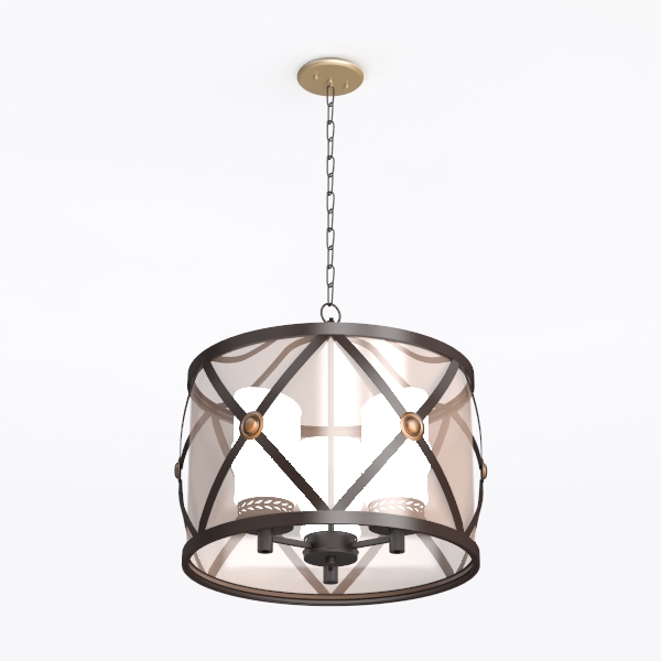 FRIDEKO HOME Semi Flush Mount Ceiling Light