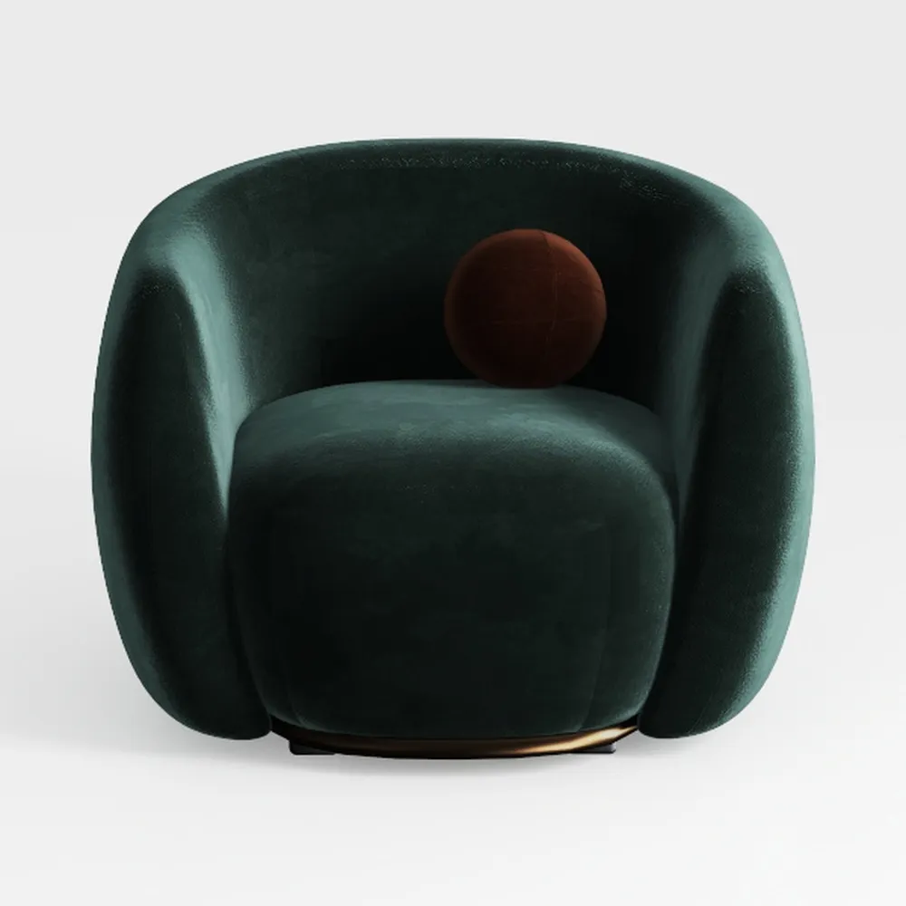 CHITA Swivel Accent Chair, FSC Certified