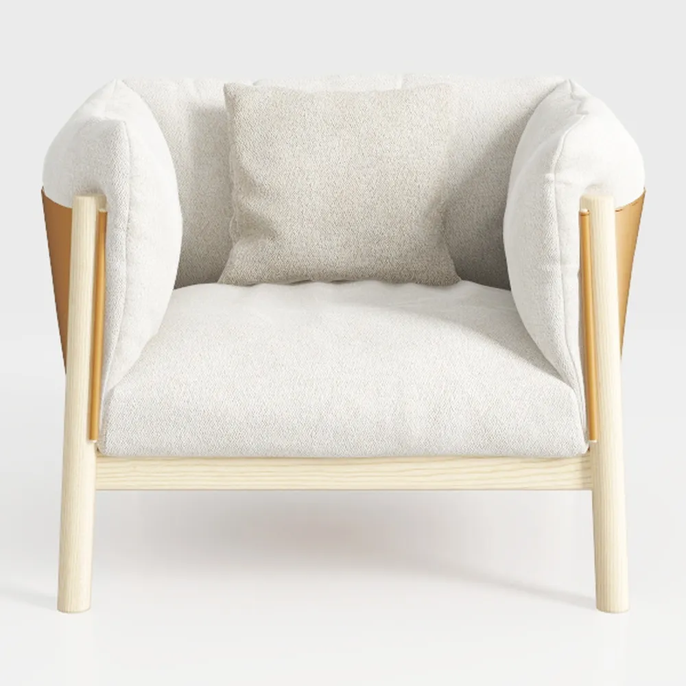 Benjara BM315711 Ann 32 Inch Outdoor Accent Chair