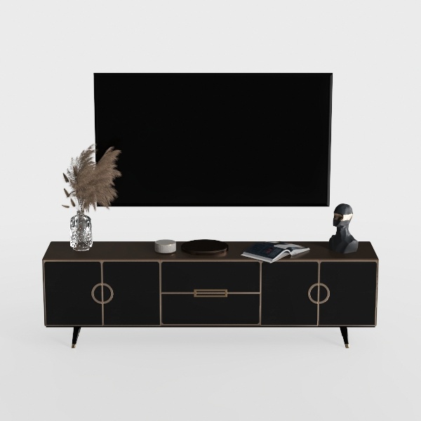 tv cabinet_BLACK_134