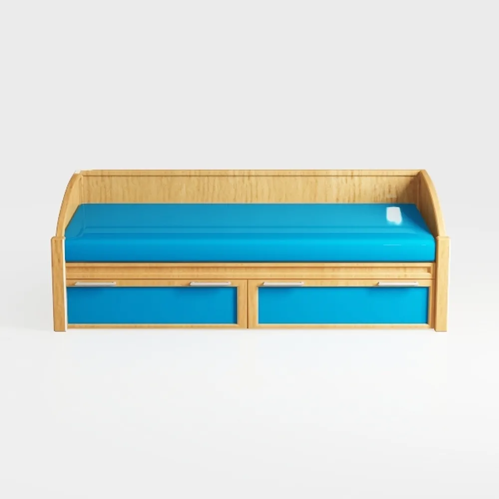 Jonti-Craft 3751JC Living Room Couch, Blue