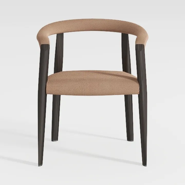 Thick Upholstered Kitchen Chairs 1pcs Upholstered