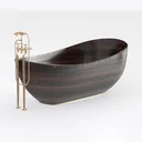 bathtub-Renaissance Romance Right 45 Degree View