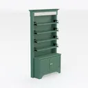 Tribesigns 6-Shelf Bookcase with Drawer, 71 Inch Right 45 Degree View