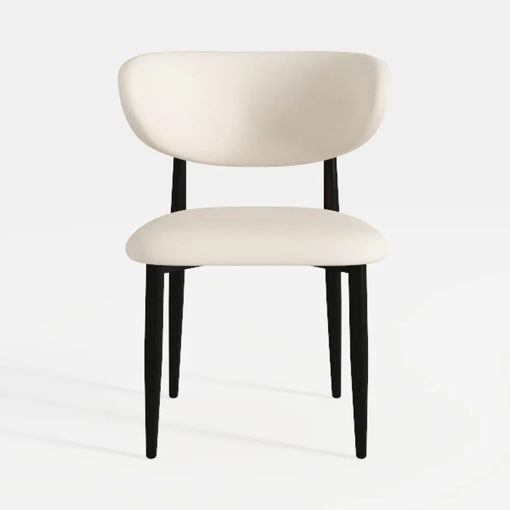 Solid Wood Dining Chairs Farmhouse Set of 2,Mid