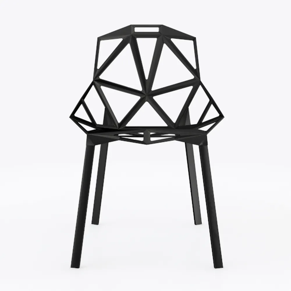 Kartell Re-Chair, Set 2 sedie, Nero