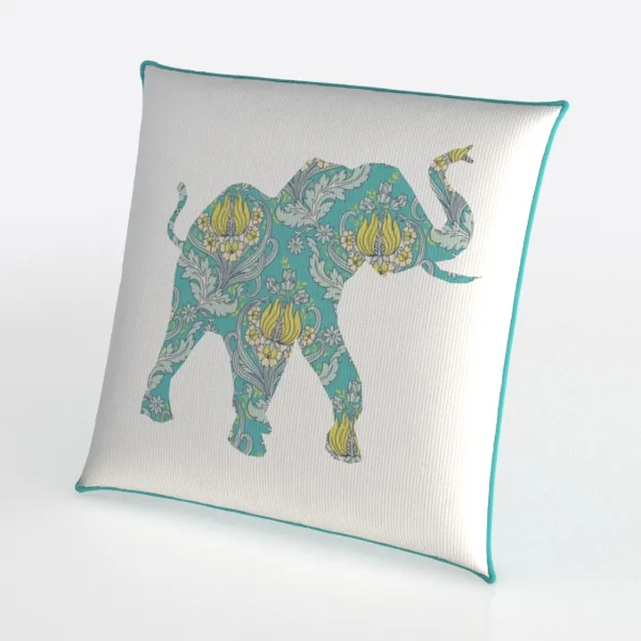 Outdoor Pillow Covers 20x12IN Pack of 2 White