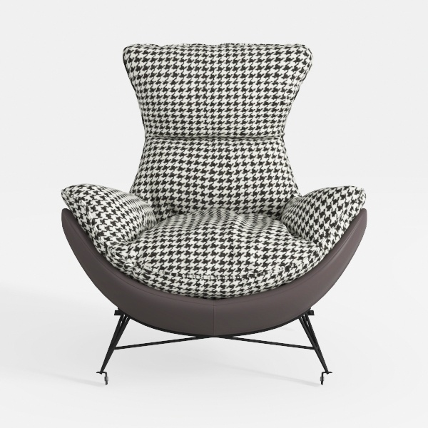 Premium Fabric Armchair Rocking Chairs, Lazy Loung
