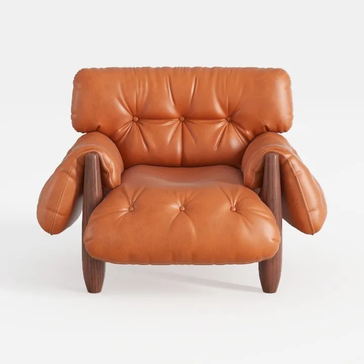 Executive Office Chair, Genuine Leather Home Offic