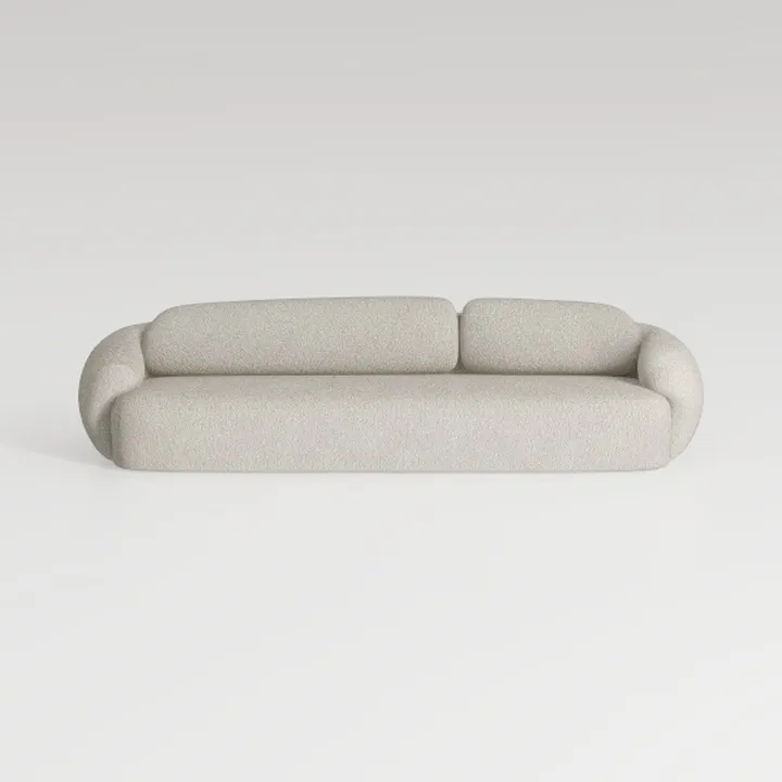 Nordic Stretch Sofa Velvet Bed Couch Floor 