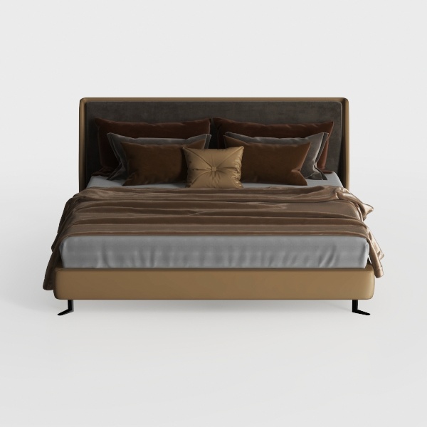 ASHCROFT Bella Mid-Century Modern Velvet Upholster