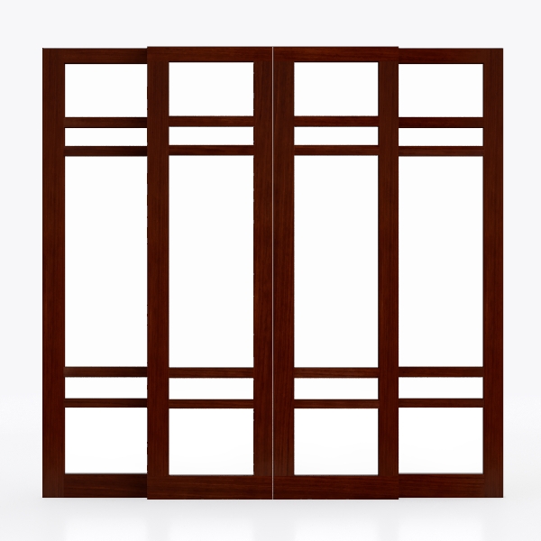 Interior door-BL-034 Walnut Straight Grain