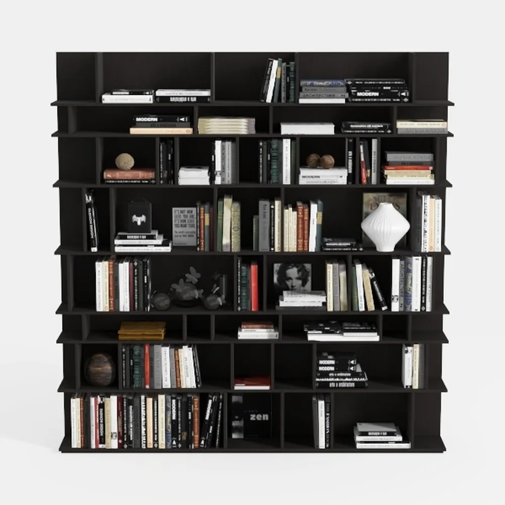 BLANKSPACE 71" H Large Bookcase with 6 Open Shelve