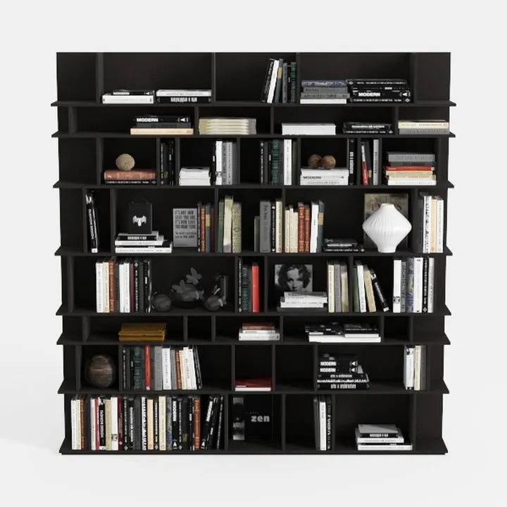 BLANKSPACE 71" H Large Bookcase with 6 Open Shelve