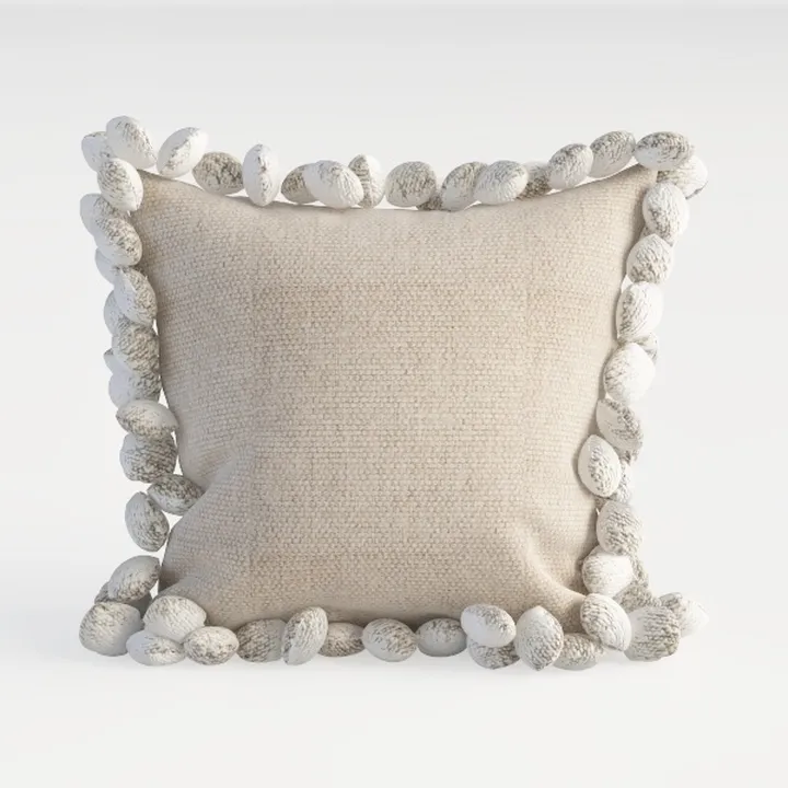 Set of 2 Soft Moroccan Throw Pillow Covers 18x18