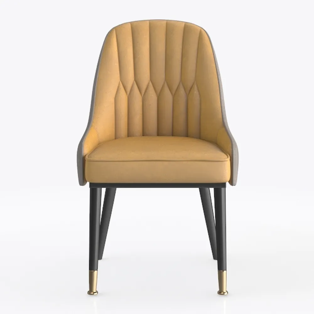 Modern PU Leather Dining Chairs Set of 2