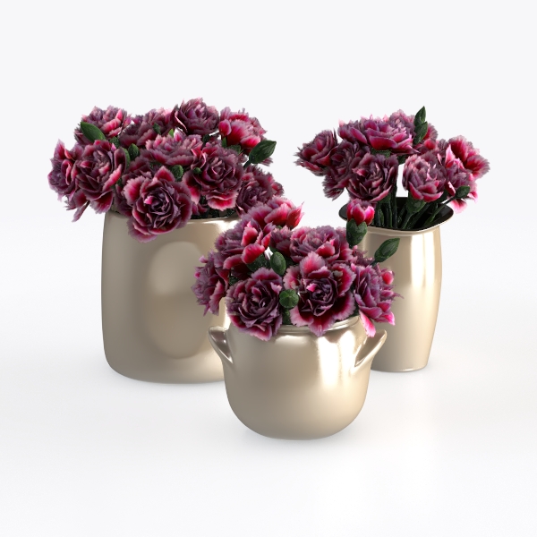 22 Bundles Artificial Flowers Outdoor, Faux Silk F