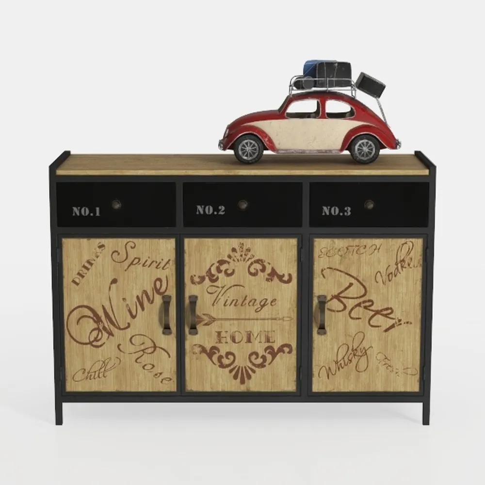 Irontar Kitchen Storage Cabinet, Sideboard Buffet