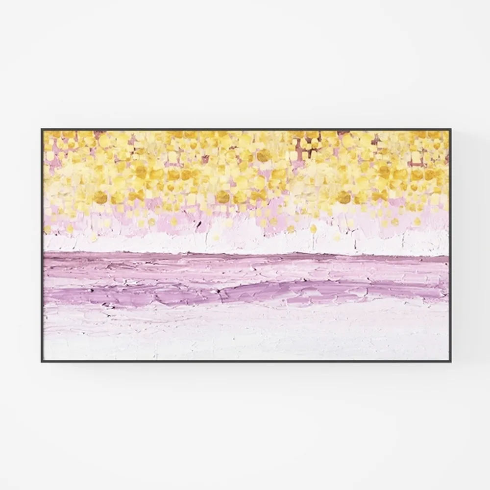 Aibonnly Canvas Wall Art Painting Pink Cherry