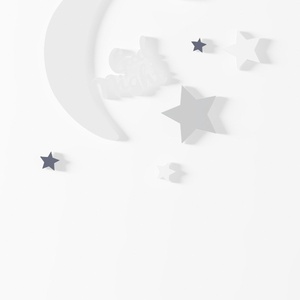 wall deco-Moonbeams & Stardust