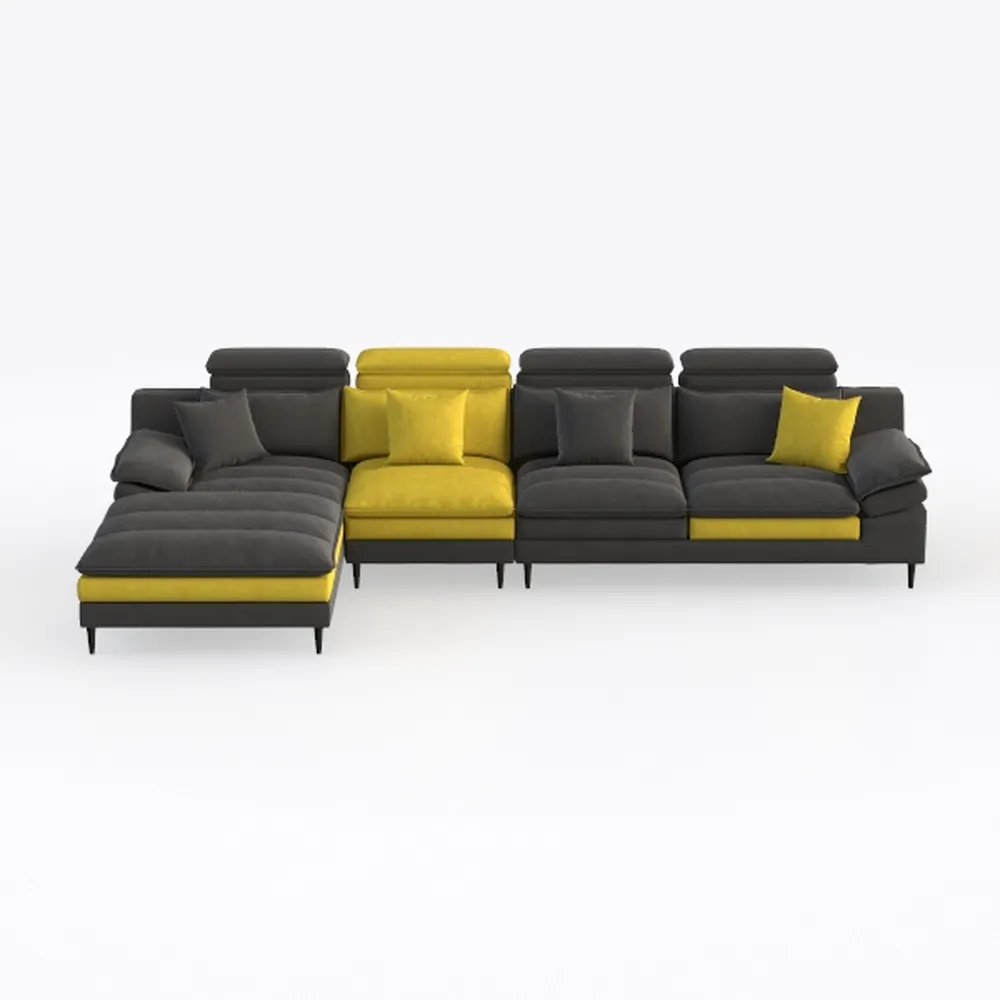 Convertible Sectional Sofa Couch for Living Room, 