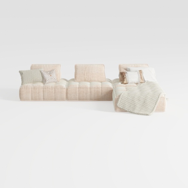 WILLIAMSPACE 106&quot; Sectional Sofa Cloud Couch with