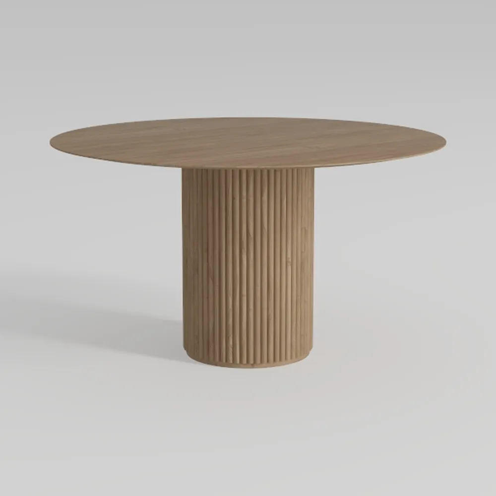 Tribesigns 47" Round Dining Table for 4, Farmhouse