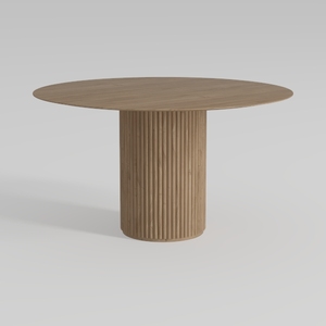 Tribesigns 47" Round Dining Table for 4, Farmhouse