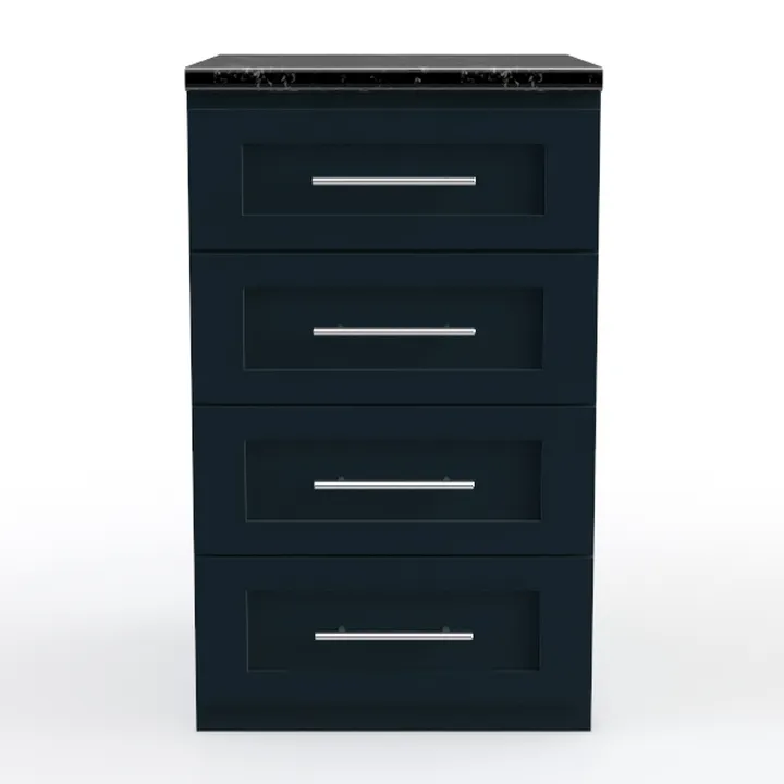 Traditional Kitchen Cabinet4 Blue
