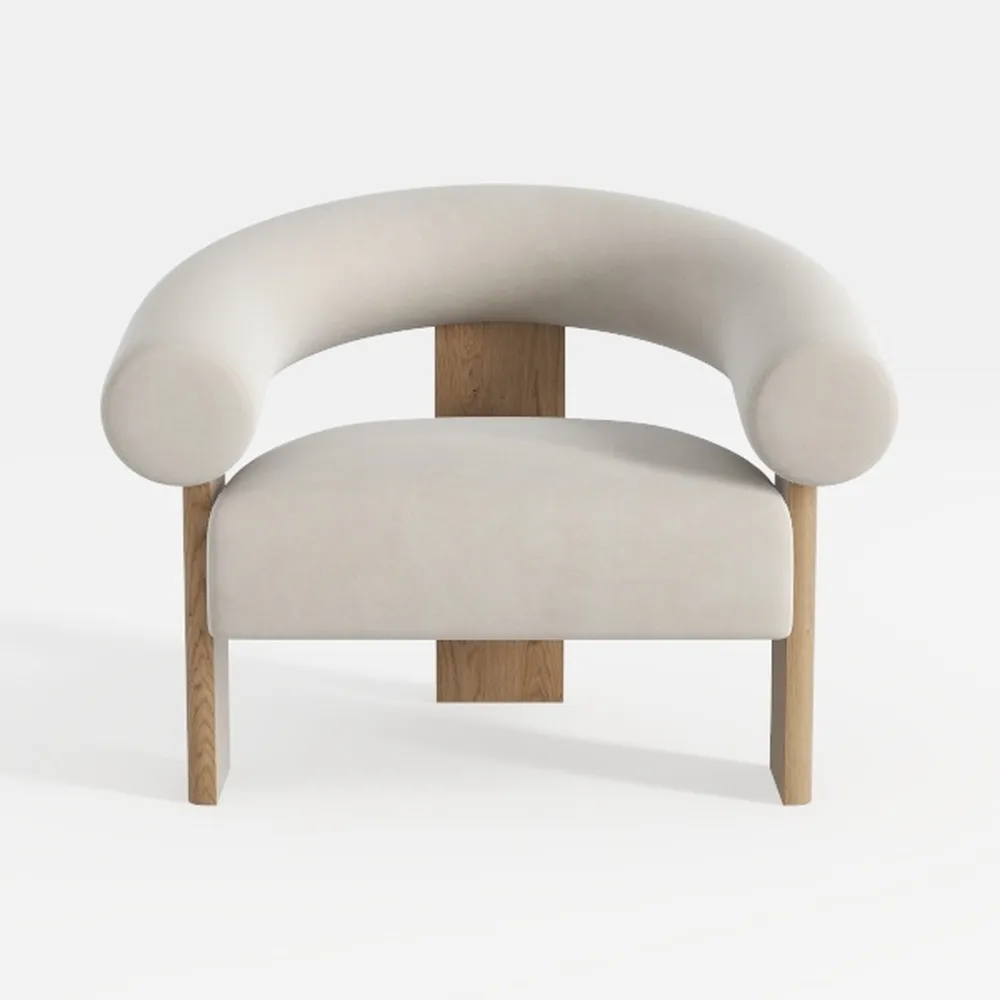 Meridian Furniture 496Cream Winston Collection