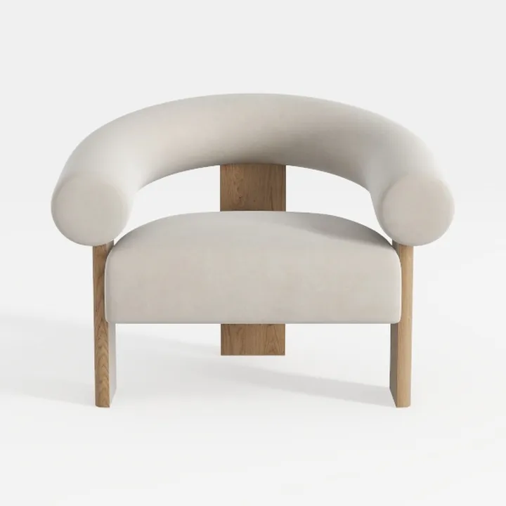 Meridian Furniture 496Cream Winston Collection